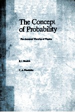 <em>THE</em> CONCEPT OF PROBABILITY