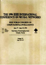 <em>THE</em> 1994 IEEE INTERNATIONAL CONFERENCE ON <em>NEURAL</em> <em>NETWORK</em>S IEEE WORLD CONGRESS ON COMPUTATIONAL INTEL