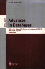 Lecture Notes in Computer <em>Science</em> 2097 Advances in Databases 18th British National Conference on Dat