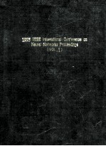 <em>1</em>995 IEEE <em>Internati<em>on</em>al</em> <em>C<em>on</em>ference</em> <em>on</em> Neural Networks <em>Proceedings</em> <em>Volume</em> <em>1</em>