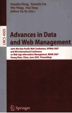Lecture Notes in Computer <em>Science</em> 4505 Advances in Data and Web <em>Management</em>