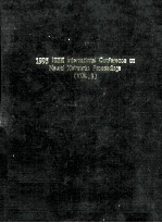 <em>1</em>995 IEEE <em>Internati<em>on</em>al</em> <em>C<em>on</em>ference</em> <em>on</em> Neural Networks <em>Proceedings</em> <em>Volume</em> 3