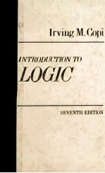 <em>INTRODUCTION</em> TO LOGIC