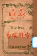 电影楼台  社会小说  第23编