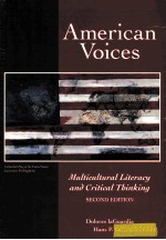 <em>A</em>MERIC<em>A</em>N VOICES MULTICULTUR<em>A</em>L LITER<em>A</em>CY <em>A</em>ND CRITI<em>A</em>L TBINKING <em>SECOND</em> <em>EDITION</em>