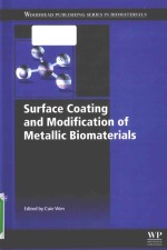 Surface coating and modification of metallic <em>biomaterials</em>
