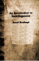 <em>AN</em> <em>INTRODUCTION</em> <em>TO</em> SOCIOLINGUISTICS