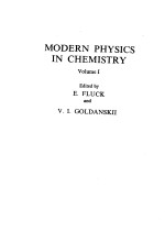 MODERN <em>PHYSICS</em> IN CHEMISTRY VOLUME Ⅰ