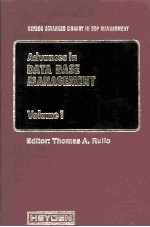 Advances in <em>Data</em> Base <em>Management</em> Volume 1