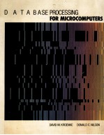 DATA BASE <em>PROCESSING</em> FOR MICROCOMPUTERS