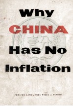 <em>WHY</em> CHINA HAS NO INFLATION