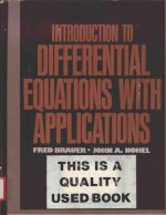 INTRODUCTION TO <em>DIFFERENTIAL</em> <em>EQUATION</em>S WITH <em>APPLICATIONS</em>