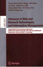 Lecture Notes <em>in</em> Computer Science 4537 Advances <em>in</em> Web and Network Technologies