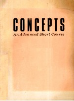 CONCEPTS <em>AN</em> ADU<em>AN</em>CED SH<em>OR</em>T <em>COURSE</em>