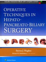 OPERATIVE TE<em>C</em><em>H</em>NIQUES IN <em>H</em>EPATO-PAN<em>C</em>REATO-<em>B</em>ILIARY SURGERY