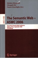 Lecture Notes in Computer Science 4185 <em>The</em> Semantic Web-ASWC 2006
