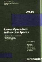 L<em>IN</em>EAR OPERATORS <em>IN</em> <em>FUNCTION</em> SPACES