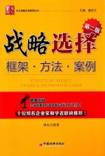 战略选择  框架·方法·案例  第2版