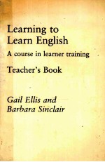 <em>LEARNING</em> TO LEARN ENGLISH