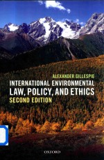 Inte<e<em>m</em>>r</e<em>m</em>>national Envi<e<em>m</em>>r</e<em>m</em>>on<em>m</em>ental Law Policy and Ethics
