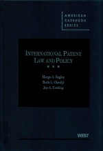 International <em>Patent</em> Law and Policy