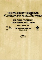<em>THE</em> 1994 IEEE INTERNATIONAL CONFERENCE ON <em>NEURAL</em> <em>NETWORK</em>S IEEE WORLD CONGRESS ON COMPUTATIONAL INTEL