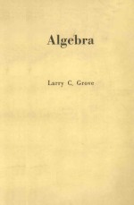 ALGEB<em>RA</em>