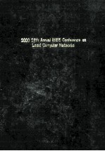 25th Annual IEEE Conference on Local Computer <em>Networks</em> LCN 2000