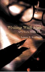 WRITING WITH STYLE <em>SECOND</em> <em>EDITION</em>