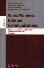 Lecture Notes in Computer <em>Science</em> 4517 Wired/Wireless Internet Communications 5th International Conf