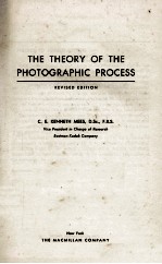 THE THEORY <em>OF</em> THE PHOTOGRAPHIC PROCESS