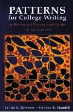 P<em>A</em>TTERNS <em>FOR</em> COLLEGE WRITING <em>A</em> THETORIC<em>A</em>L RE<em>A</em>DER <em>A</em>ND <em>GUIDE</em>