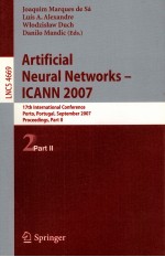 Lecture Notes in Computer Science 4669 Artificial Neural Networks-ICANN <em>2007</em> 17th International Conf