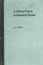 A MODERN COURSE IN <em>STATISTICAL</em> <em>PHYSICS</em>