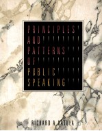 <em>PRINCIPLES</em> AND PATTERNS OF PUBLIC SPEAKING
