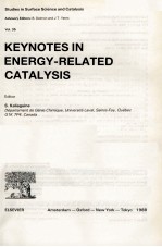 KEYNOTES IN ENERGY-<em>RELATED</em> CATALYSIS