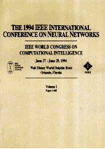 <em>THE</em> 1994 IEEE INTERNATIONAL CONFERENCE ON <em>NEURAL</em> <em>NETWORK</em>S IEEE WORLD CONGRESS ON COMPUTATIONAL INTEL