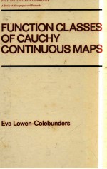 FUNCTION CLASSES <em>OF</em> CAUCHY CONTINUOUS MAPS
