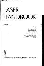 LASER <em>HANDBOOK</em> VOLUME 1