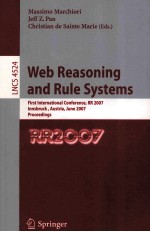 Lecture Notes in Computer <em>Science</em> 4524 Web Reasoning and Rule Systems First International Conference