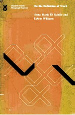 <em>ON</em> THE DEFINITI<em>ON</em> OF WORD