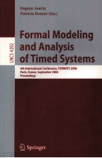 Lecture Notes in Computer <em>Science</em> 4202 Formal Modeling and Analysis of Timed Systems 4th Internation
