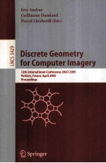 Lecture Notes in Computer <em>Science</em> 3429 Discrete Geometry for Computer Imagery 12th International Con