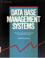 <em>DATA</em> BASE <em>MANAGEMENT</em> SYSTEMS MS DOS EVALUATING MS DOS <em>DATA</em> BASE SOFTWARE