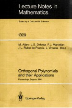 LECTURE NOTES <em>IN</em> MATHEMATICS 1329: ORTHOGONAL POLYNOMIALS AND <em>THEIR</em> <em>APPLICATIONS</em>