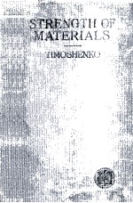 STRENGTH <em>OF</em> MATERIALS PART I ELEMENTARY THEORY AND PROBLEMS SECOND EDITION-TENTH PR<em>IN</em>T<em>IN</em>G