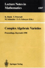 COMPLEX <em>ALGEBRAIC</em> VARIETIES