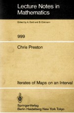 LECTURE NOTES <em>IN</em> MATHEMATICS 999: ITERATES <em>OF</em> MAPS ON A <em>IN</em>TERVAL