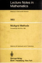 LECTURE NOTES <em>IN</em> MATHEMATICS 960: MULTIGRID <em>METHODS</em>