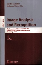 <em>Lecture</em> <em>Notes</em> <em>in</em> <em>Computer</em> <em>Science</em> 4141 Image Analysis <em>and</em> Recognition Third <em>In</em>ternational Conference